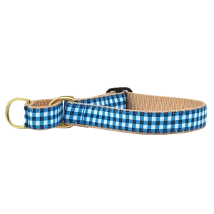 Martingale Collar | Navy Gingham