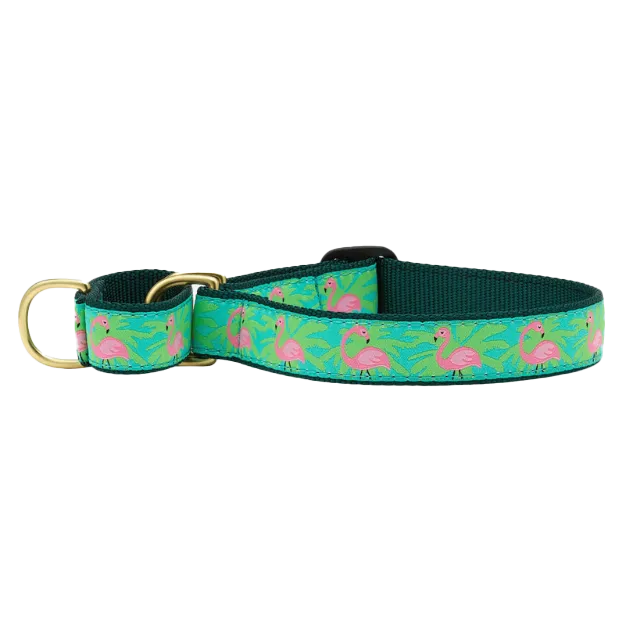 Martingale Collar | Pink Flamingos