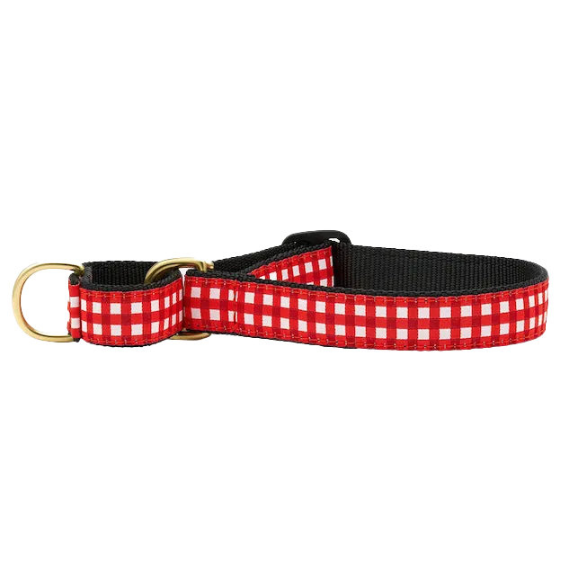 Martingale Collar | Red Gingham