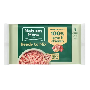 Natures Menu Ready To Mix 100% Lamb & Chicken Freeflow 2kg