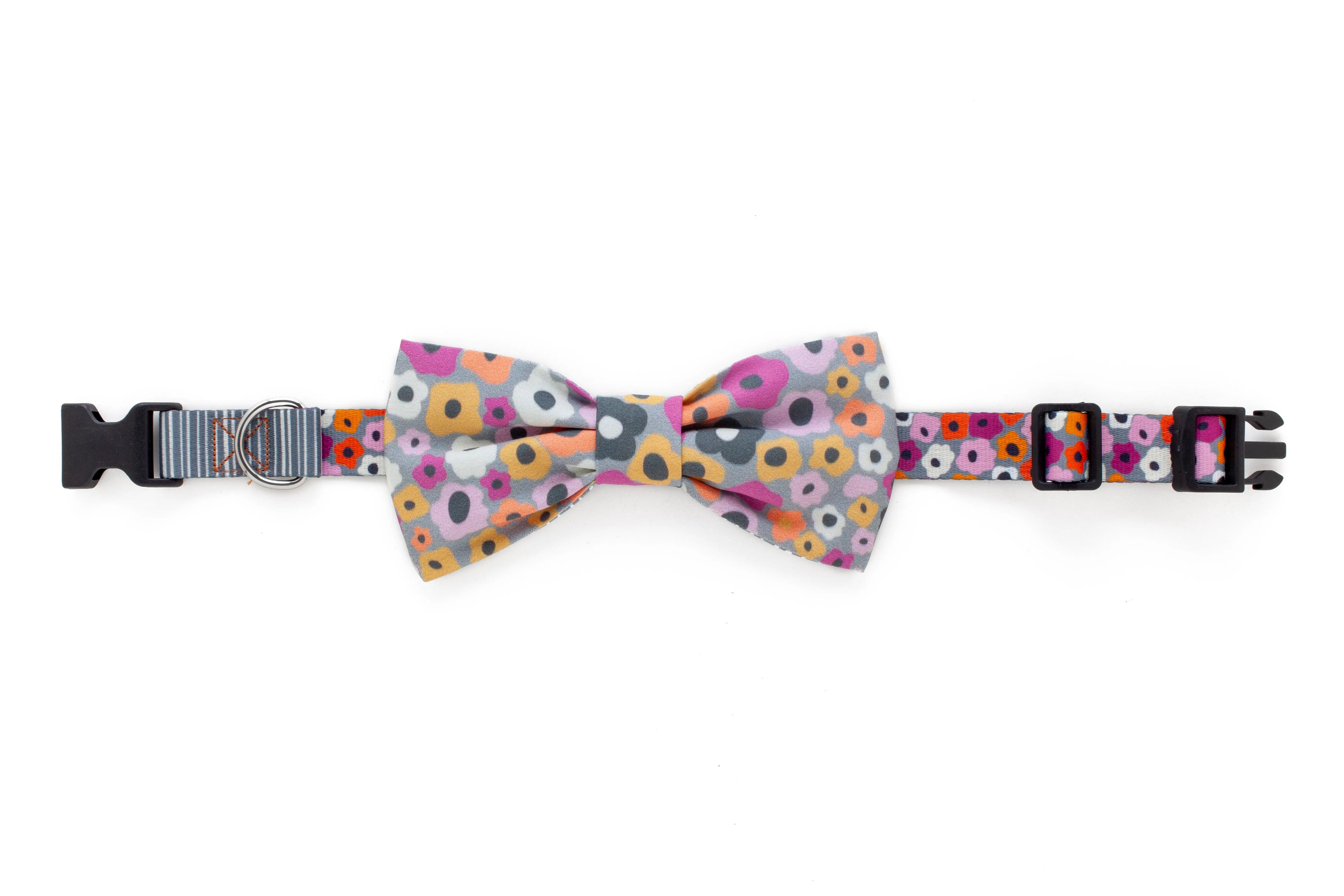 Organic Cotton Bow Tie with Floral Print