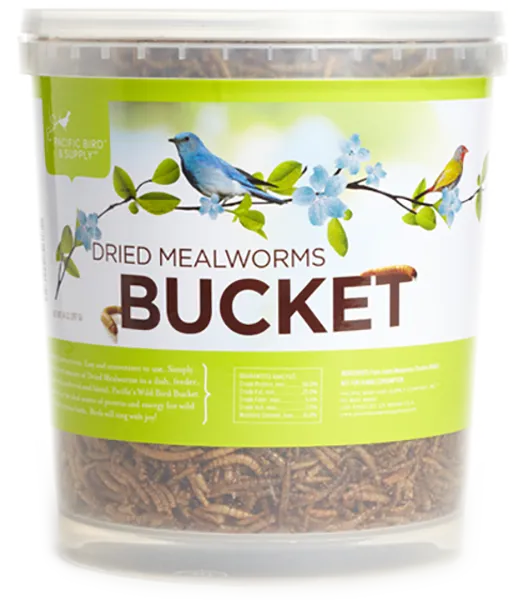 Pacific Bird Dried Mealworm Topping For Wild Birds