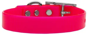 Plain Tropical Jelly Collars Pink Sm