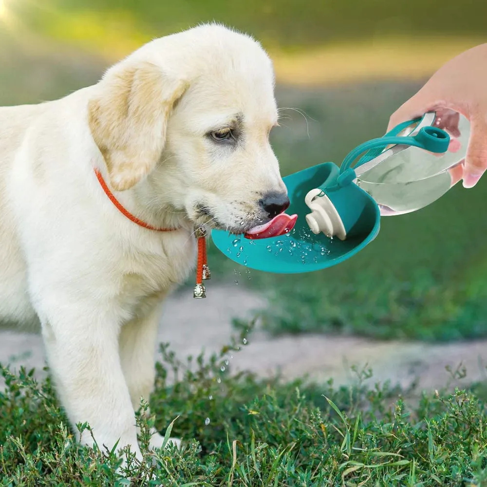 QUMYPET Dog Water Bottle for Walking 19oz