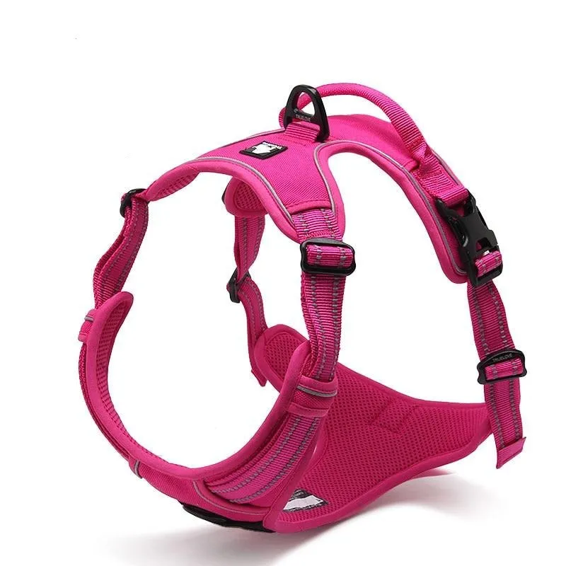 Reflective Dog Harness With Front and Back Clip