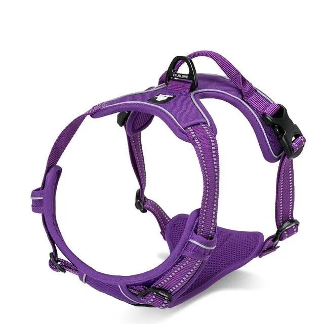 Reflective Dog Harness With Front and Back Clip