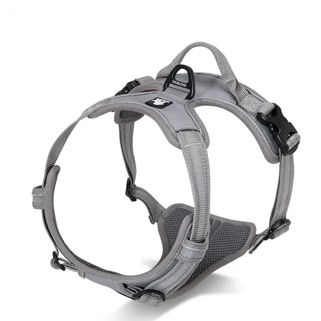 Reflective Dog Harness With Front and Back Clip