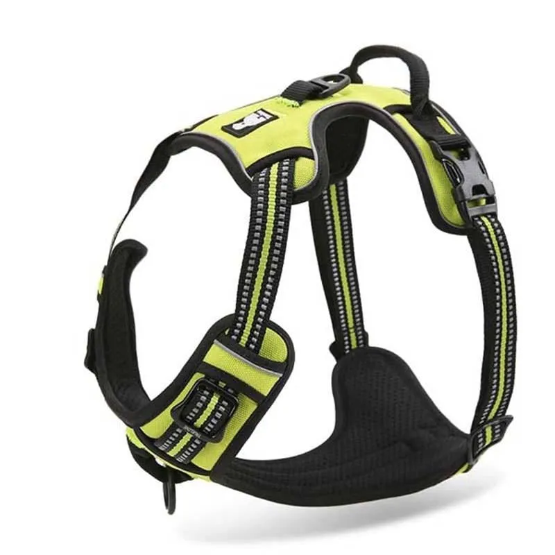 Reflective Dog Harness With Front and Back Clip