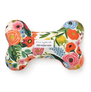 Rifle Paper Co. x TFD Garden Party Dog Squeaky Toy