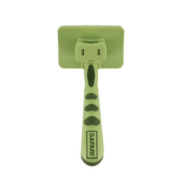 Safari Cat Self-Cleaning Slicker Brush