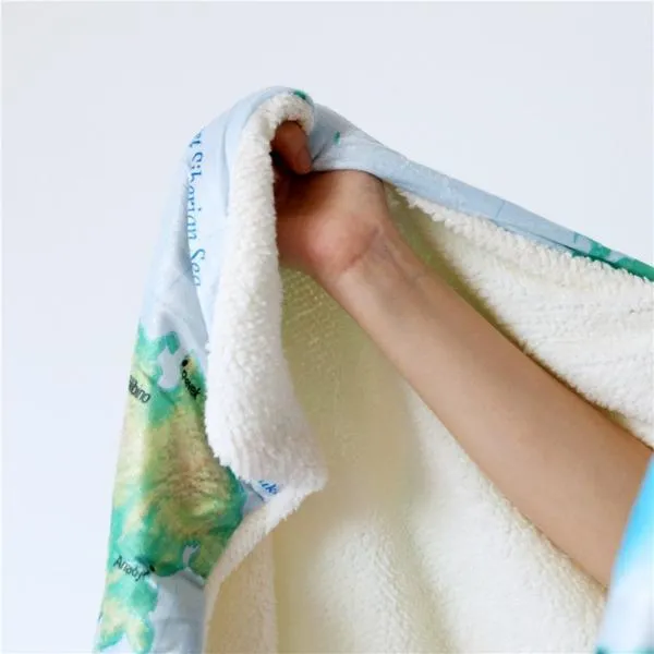 Sea Turtle Vibes Hooded Blanket