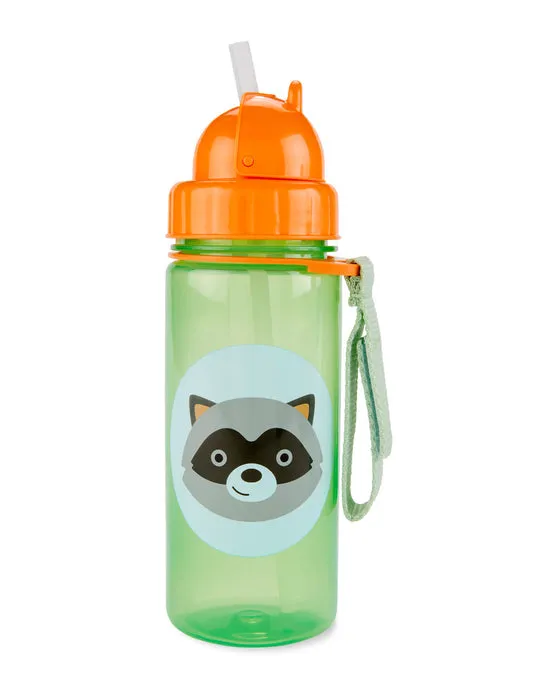 Skip Hop Zoo PP Straw Bottle - Raccoon