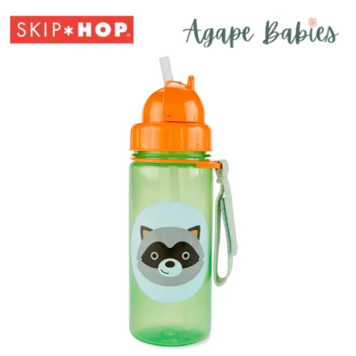 Skip Hop Zoo PP Straw Bottle - Raccoon