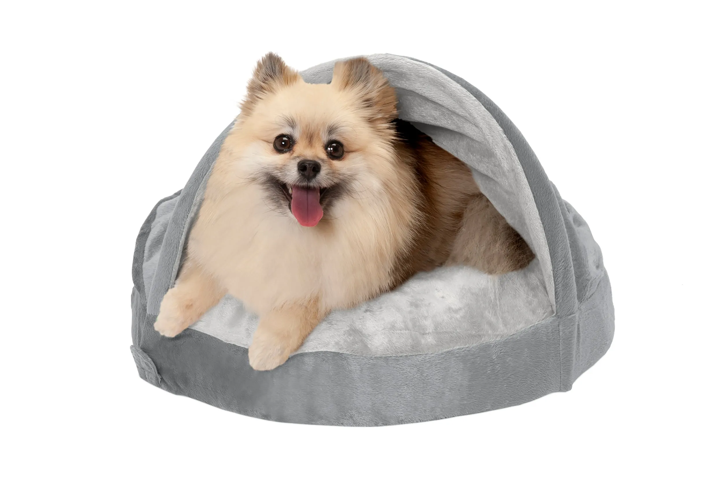 Snuggery Burrow Dog Bed - Microvelvet