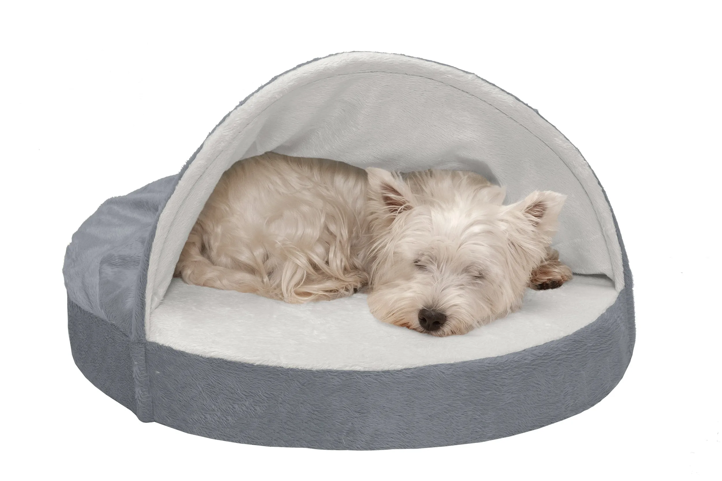 Snuggery Burrow Dog Bed - Microvelvet