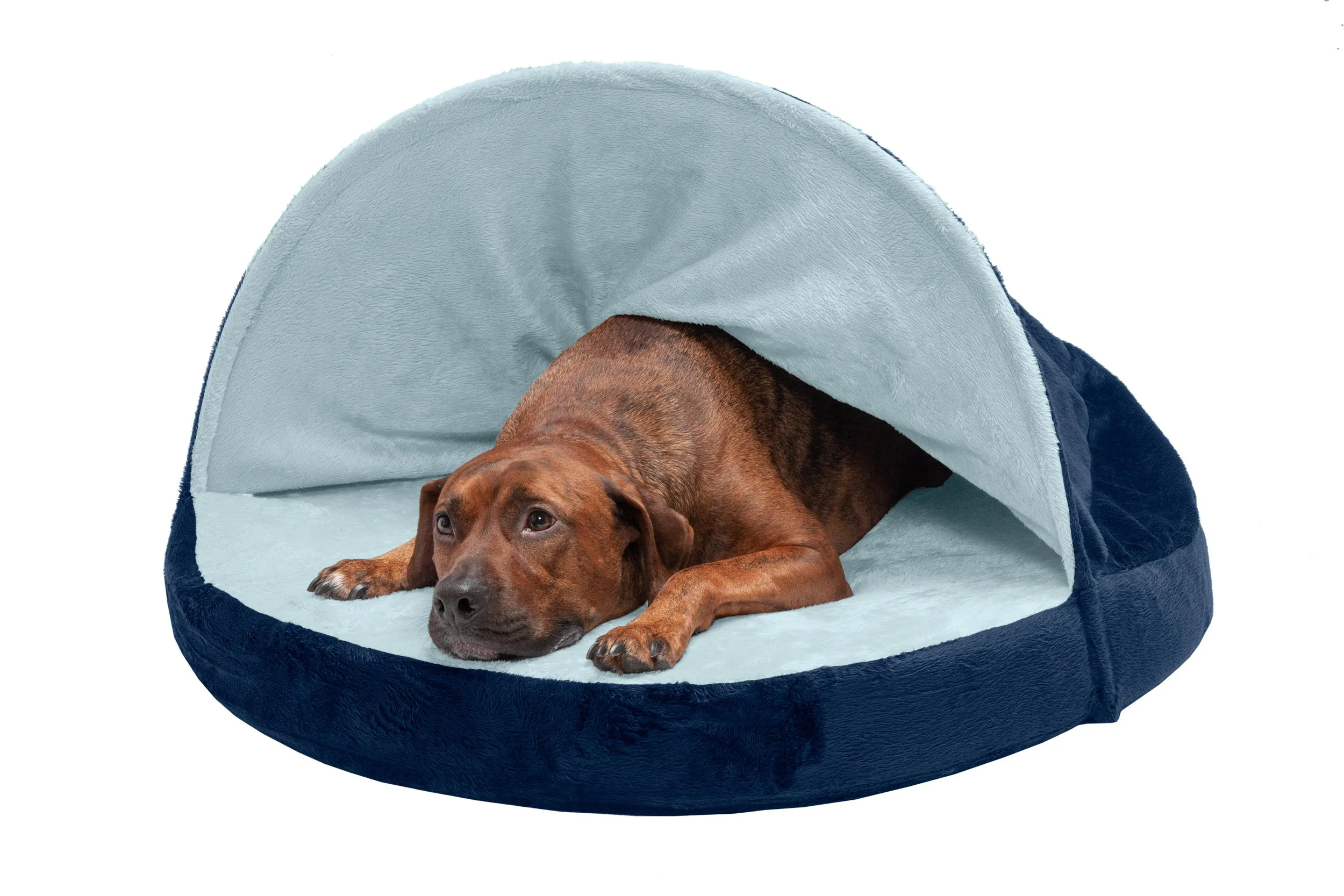 Snuggery Burrow Dog Bed - Microvelvet