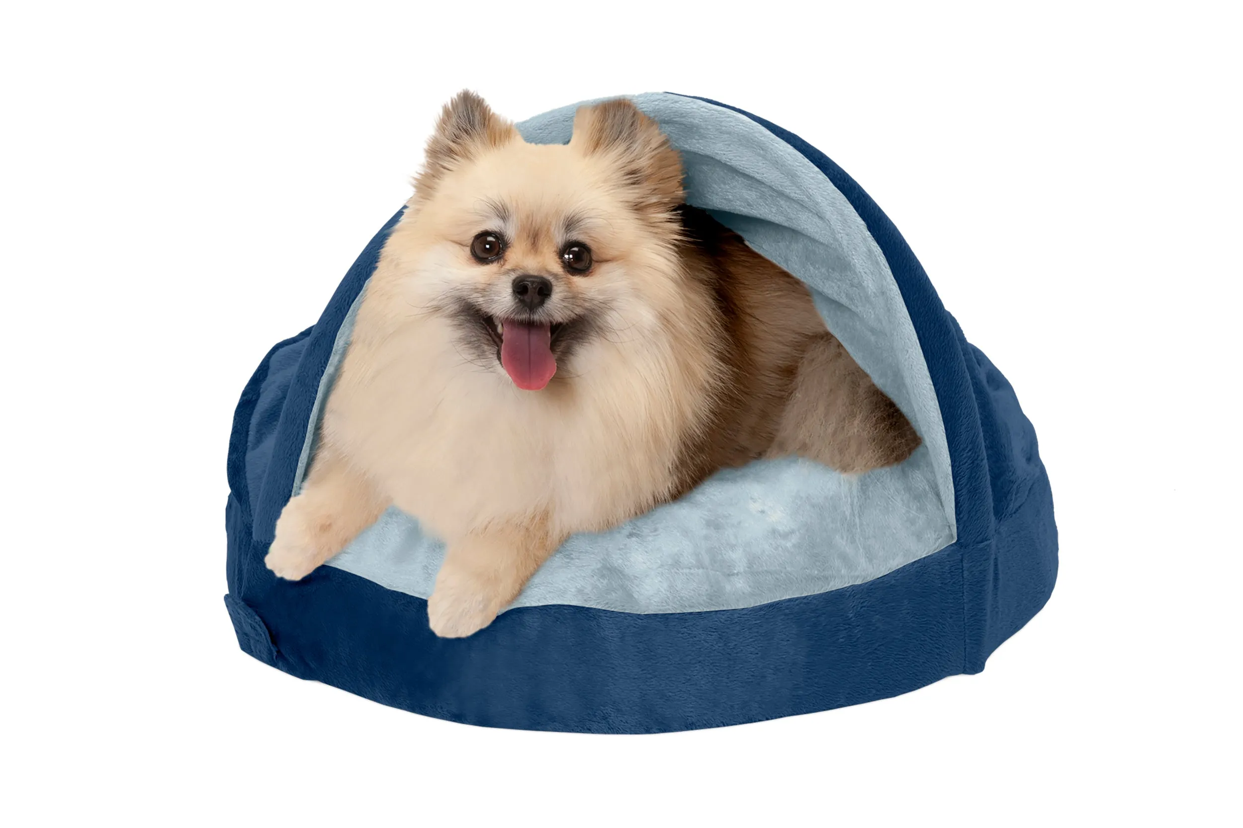 Snuggery Burrow Dog Bed - Microvelvet