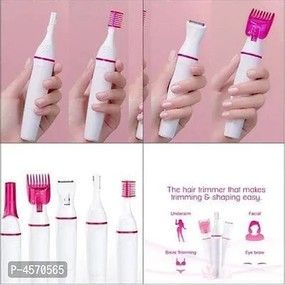 Sweet Sensitive Touch Electric Trimmer for Women (Eyebrow, Face, Underarms And Bikini Hair Remover)