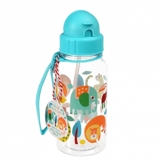 Water Bottle With Straw