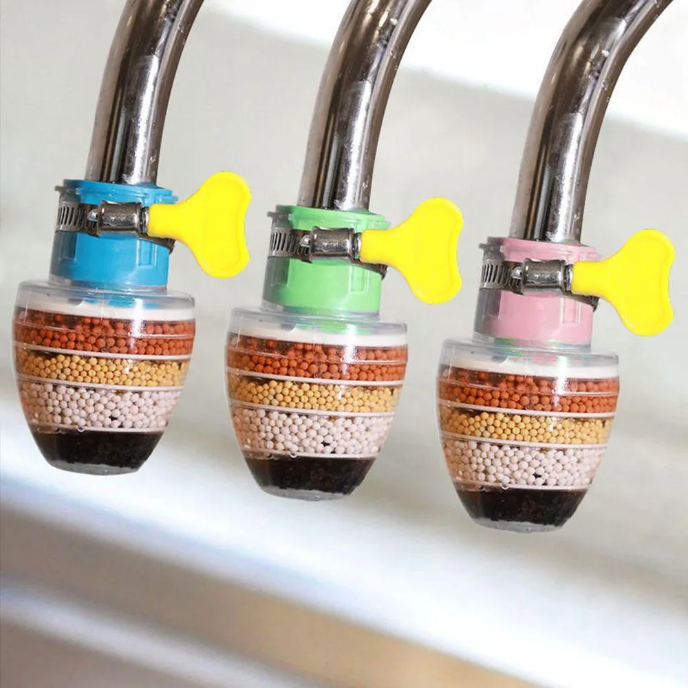 Water-saving Anti-Spill Faucet Filters Handy