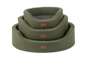 Willow Green Oval Dog Bed