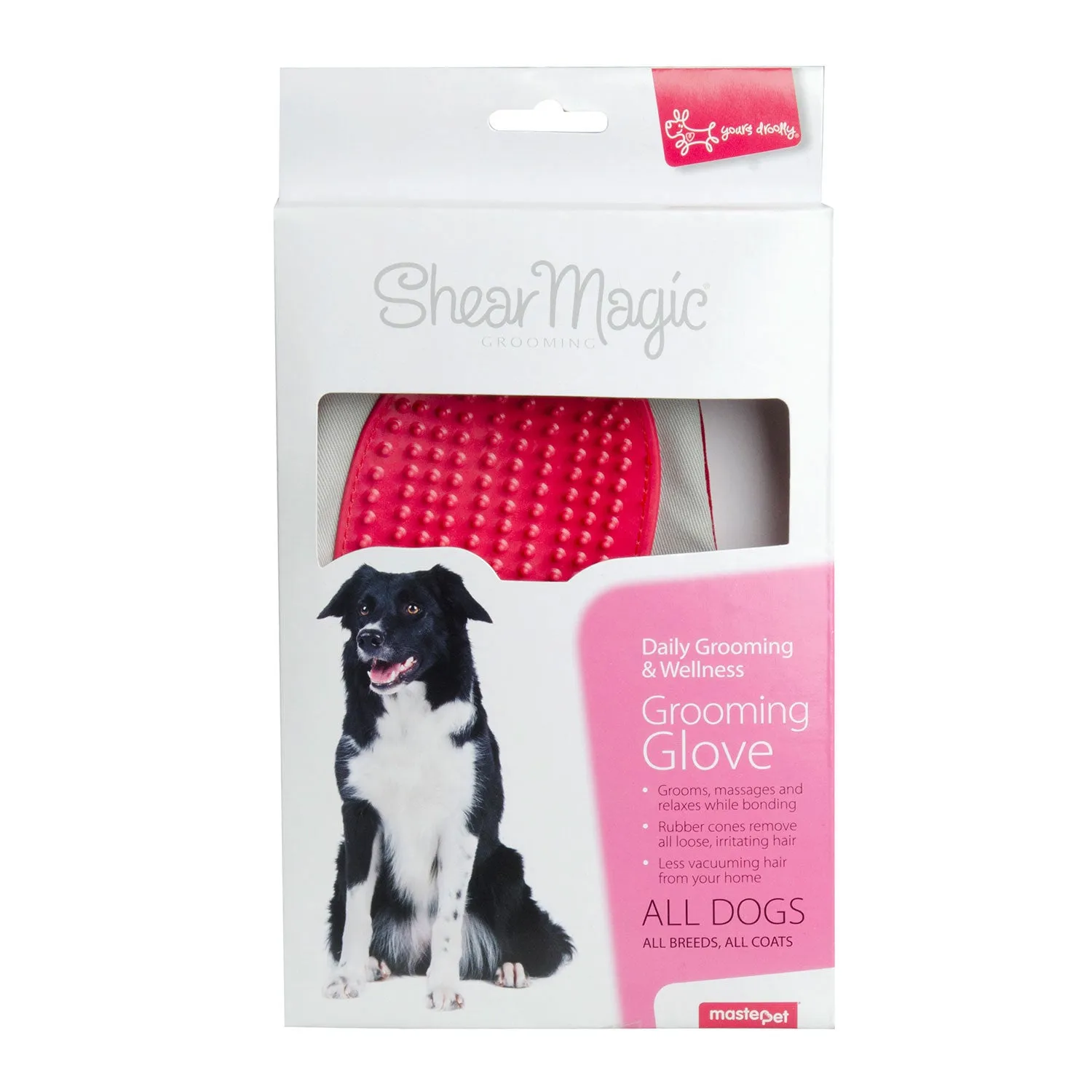 Yours Droolly Shear Magic Grooming Glove